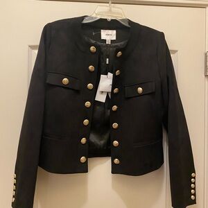 Jason Wu Black Blazer with Gold Buttons